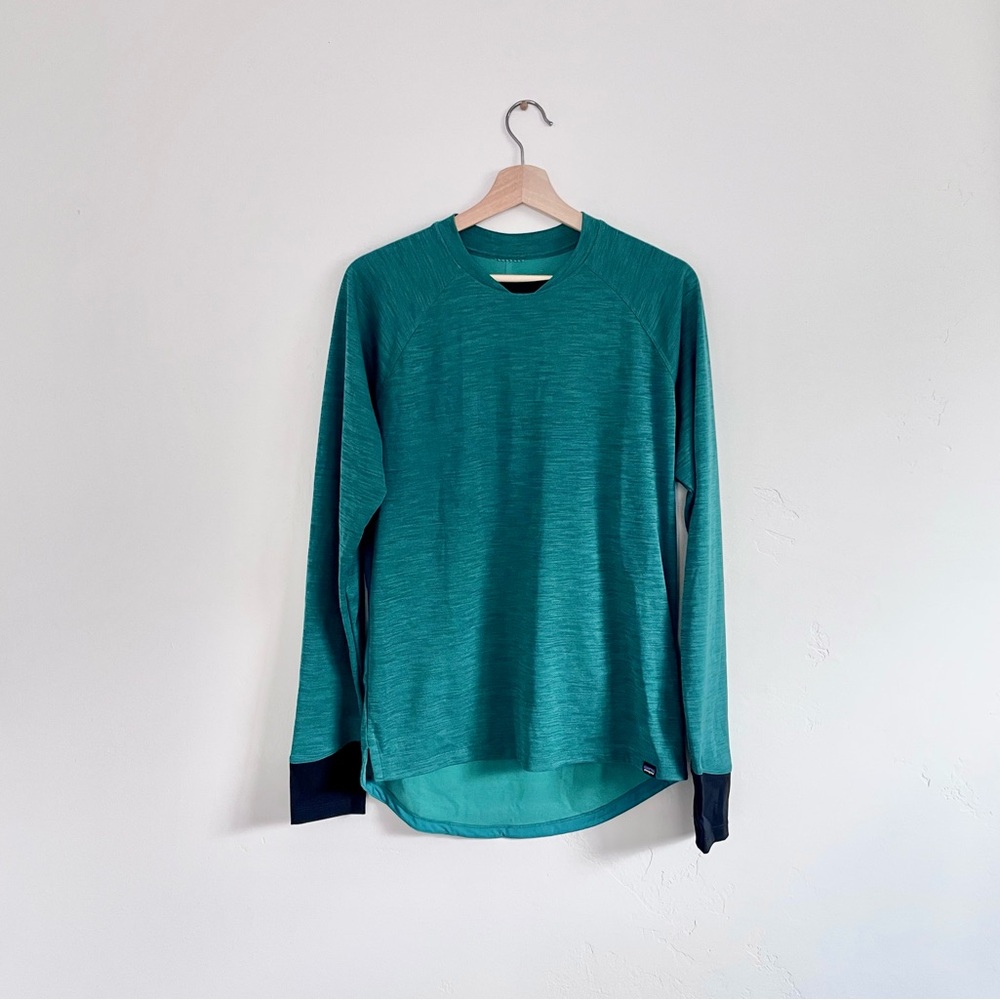 Patagonia Teal Men’s Long Sleeve Shirt